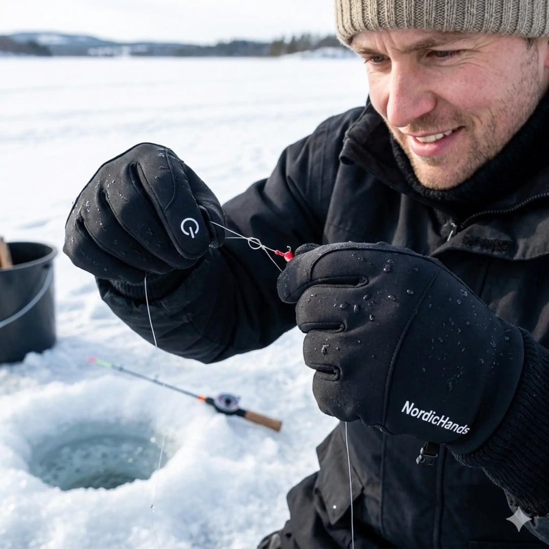 VarmHand - Håll värmen. Håll dig torr. Fortsätt fiska.